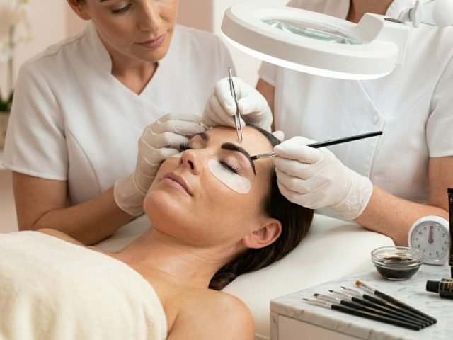 Eyebrow & Eyelash Tinting