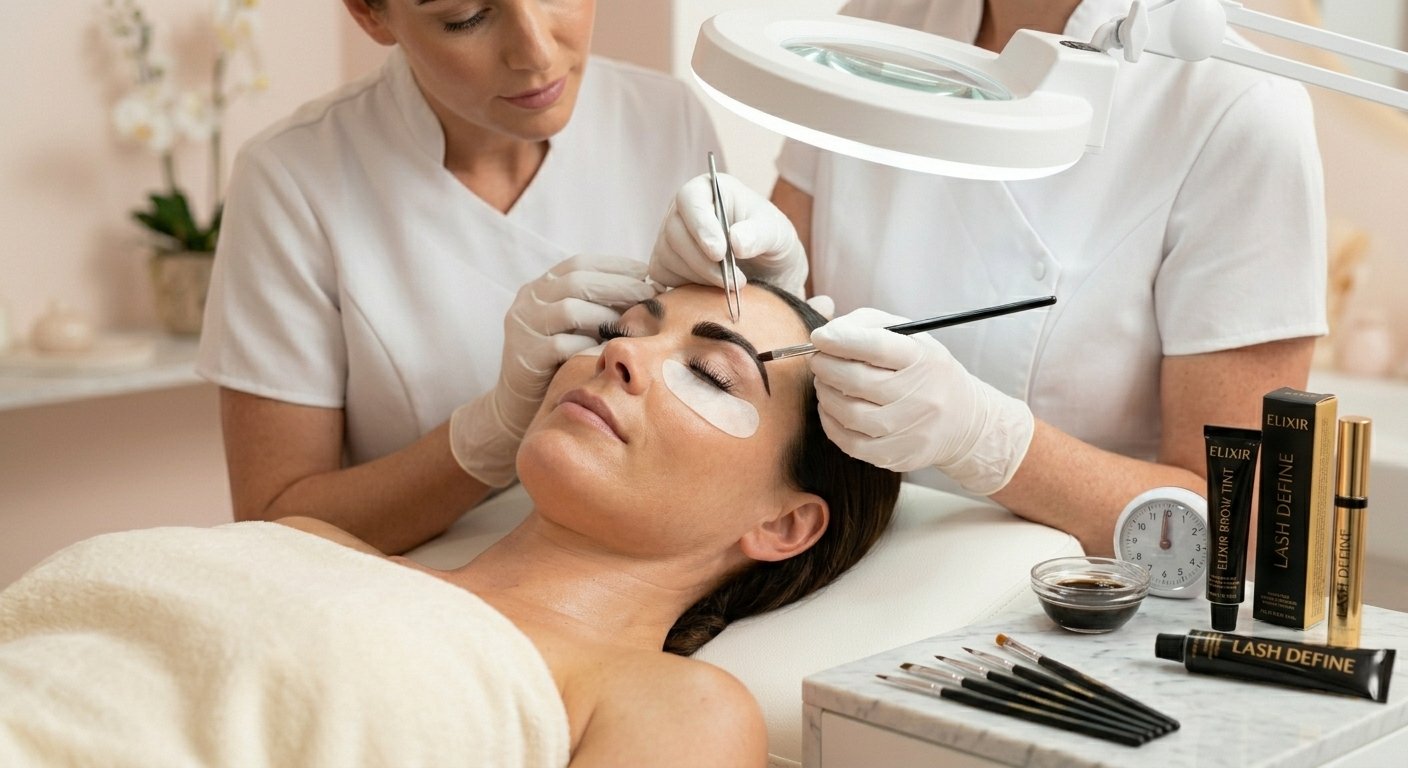 Eyebrow & Eyelash Tinting