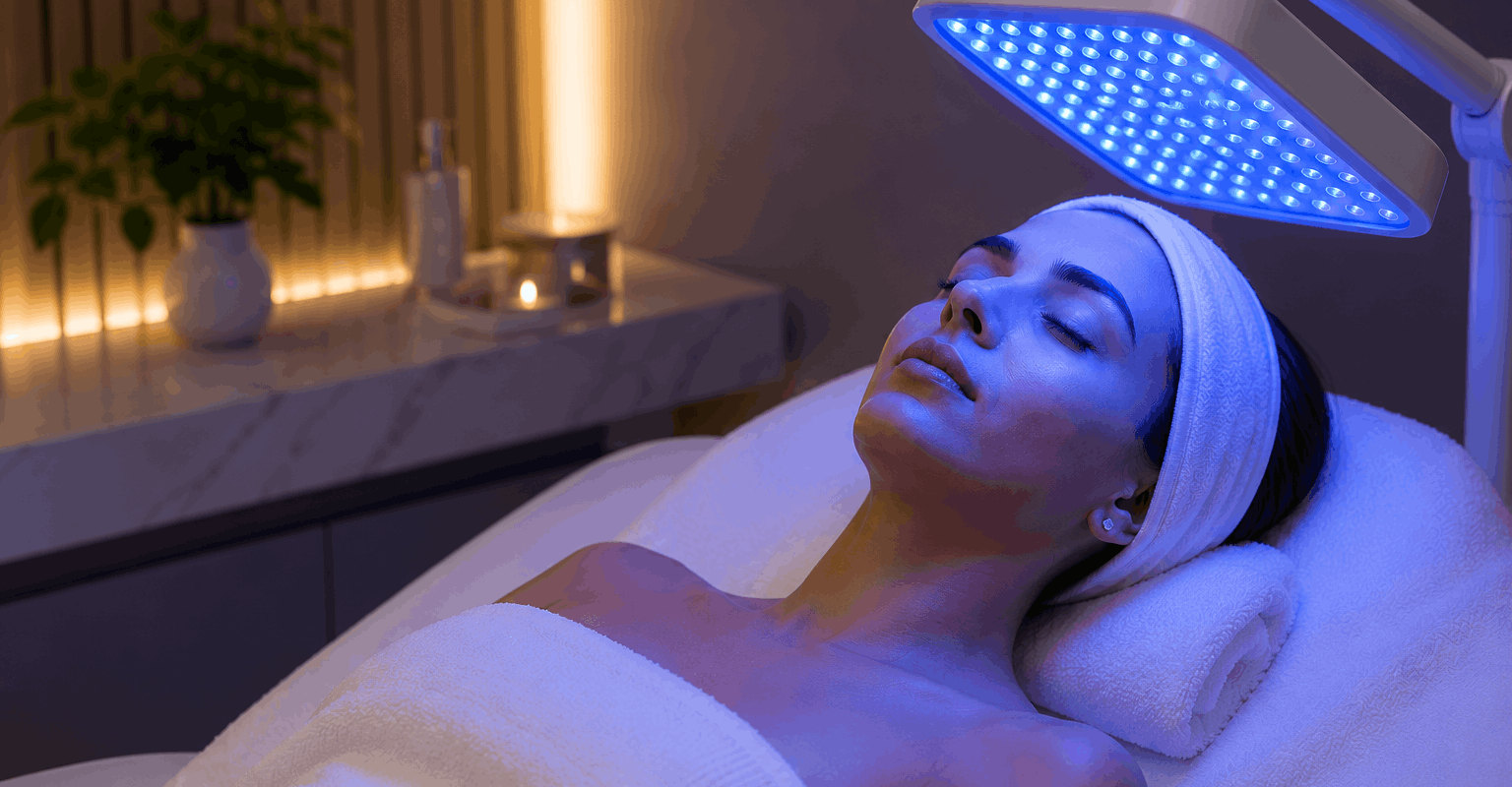 L.E.D. Blue Light
